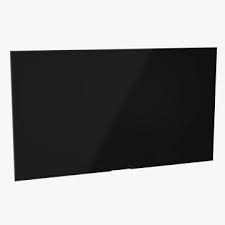 3d Model Generic Tv With Wall Mount