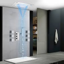 Thermostatic Led Rain Shower Head