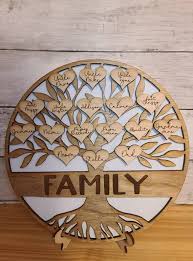 Family Tree Wall Hanging Personalized