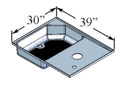 Shower Pan Combo 39 X 30 Rv Windows
