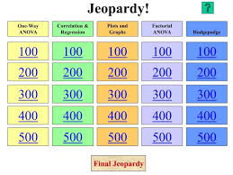 Ppt Jeopardy Powerpoint Presentation