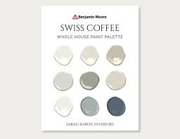 Swiss Coffee Paint Palette Benjamin