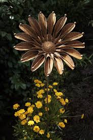 Rustic Sunflower Plant Stake Uk