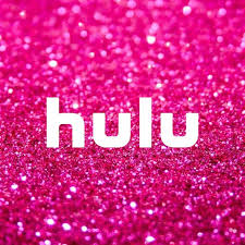 Hot Pink Glitter Hulu App Icon
