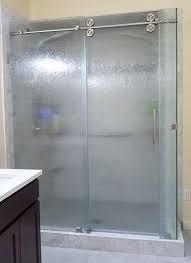 Barn Door Style Sliding Shower Doors