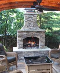 Outdoor Fireplace Kits Stonewood