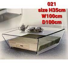 Tempered Glass Coffee Table 891 Rm550