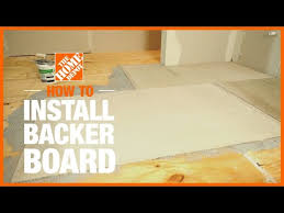 How To Install Cement Background