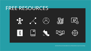 Icon Set For Design Resources And
