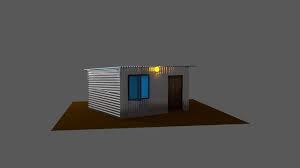 S Shanty House 3d Model By
