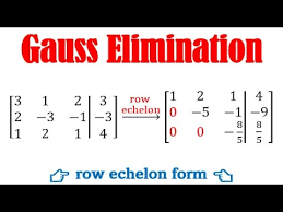 Gauss Elimination Method 3x Y