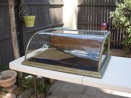 Curved Glass Counter Display Case