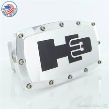 Hummer H3 Logo Billet Tow Hitch Cover