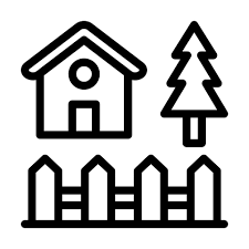 Backyard Icon Design 14213362 Vector