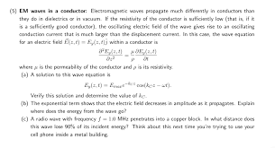 Conductor Electromagnetic Waves