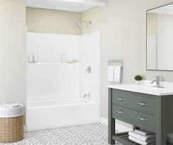 Alcove Left Hand Drain Tub Shower