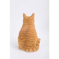 Hi Line Gift Ltd Orange Tabby Cat Sitting