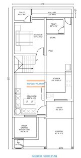 House Plan With 3 Bedrooms And Living Hall