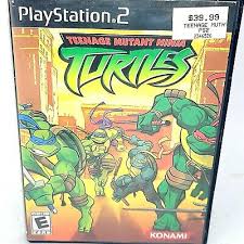 Tmnt Ps2 Disc Sony Playstation 2 Ps2