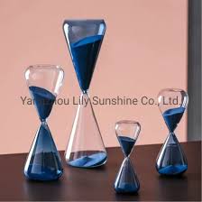 Whole Custom Nordic Blue Sand Glass