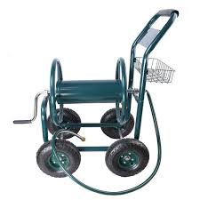Portable Garden Hose Reel Cart