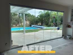 Sliding Toughened Glass Door For