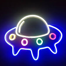 Ufo Space Universe Neon Sign Led Wall
