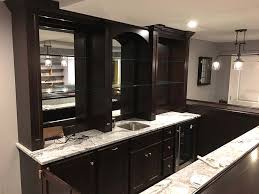 Custom Home Bar Cabinets Wet Dry