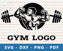 Gym Logo Svg Gym Svg Builder Logo