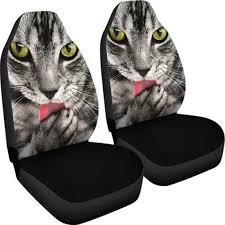 Cat Car Seat Covers Set Of 2 Cat 2