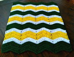 Handmade Crochet Hunter Green Yellow