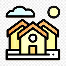 Houses Icon Neighborhood Icon In The