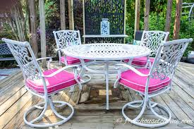 To Paint Metal Patio Furniture Story