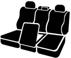 Fia Sl69 42 Blk Blk Leatherlite Custom Seat Cover