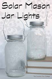 Diy Solar Mason Jar Lights Angie