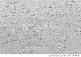 White Plaster Wall Texture Design Rough