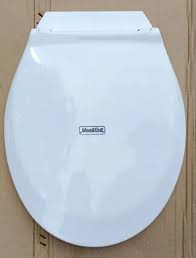 White Plastic Semi Soild Toilet Seat Covers