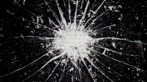 Glass Shatter Broken Tv Stock Footage