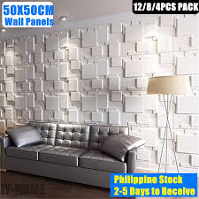 50cmx50cm 3d Pvc Wall Panels Block