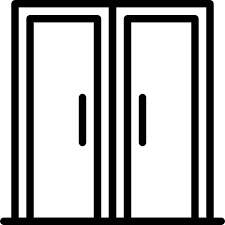 Double Door Free Buildings Icons
