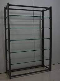 Polished Glass Shelf Bracket Wall