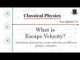 Escape Velocity Class