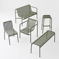 Palissade Striped Outdoor Furniture For Hay