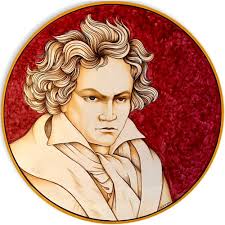 Beethoven Wall Plate 50cm 19 5