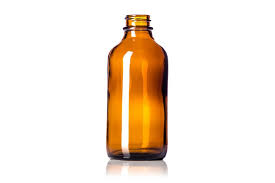 4oz Amber Glass Bottle 22 400 Lids