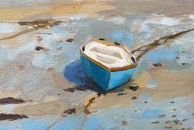 Easy Fishing Boat Painting