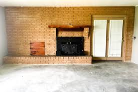How To Give Your Brick Fireplace A