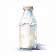 Bottle Of Milk Generative Ai