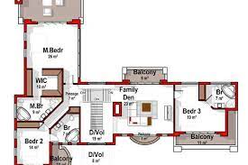 L Shaped House Design 3 Bedroom Floor