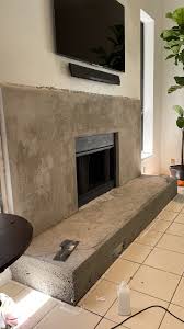 Diy Fireplace Makeover From Old Stone